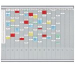Tableau planning à fiches T, (L)1.008 x (H)783 mm