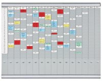 Tableau planning à fiches T, (L)1.008 x (H)783 mm
