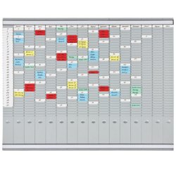 Tableau planning à fiches T, (L)1.008 x (H)783 mm