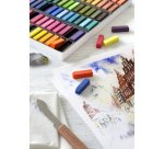 FABER-CASTELL Pastel tendre CREATIVE STUDIO, étui de 24
