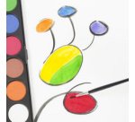 Pastilles de Gouache, boîte de 12