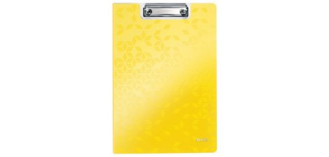 Porte-bloc à rabat WOW, A4, polyfoam,  métallisé