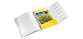 Chemise de rangement WOW, A4, PP, e métallisé