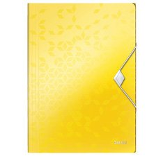 Chemise à élastique WOW, A4, PP,  métallisé