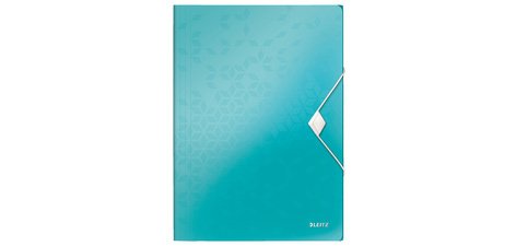 Chemise à élastique WOW, A4, PP,  métallisé