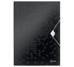 Chemise à élastique WOW, A4, PP,  métallisé