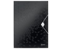 Chemise à élastique WOW, A4, PP,  métallisé