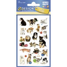 ZDesign KIDS Sticker 'chiens & chats'