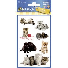 ZDesign KIDS Sticker 'chatons', coloré