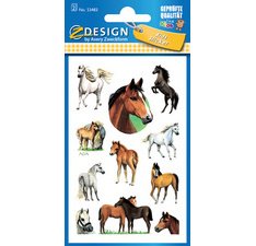 Sticker ZDesign KIDS 'Cheval', scintillant