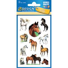 Sticker ZDesign KIDS 'Cheval', scintillant