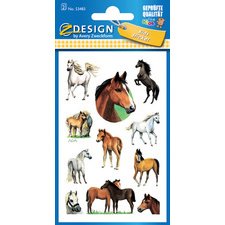 Sticker ZDesign KIDS 'Cheval', scintillant