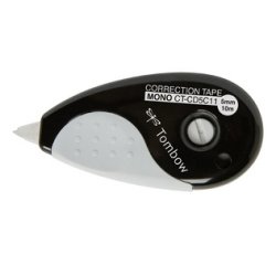 Rouleau correcteur 'MONO grip', 5,0 mm x 10 m, noir