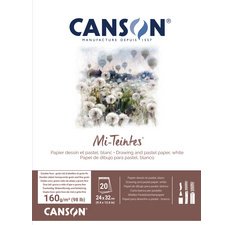 Papier beaux-arts Mi-Teintes, en bloc, 240 x 320 mm