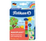 Pâte à modeler Nakiplast grande qualité196/7,assorti