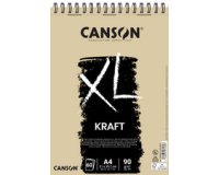 Schetsblok Canons XL Kraft A4 spiraal 60v 90gr