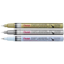 PENTEL Marqueur laque PAINT MARKER MMP10, blanc