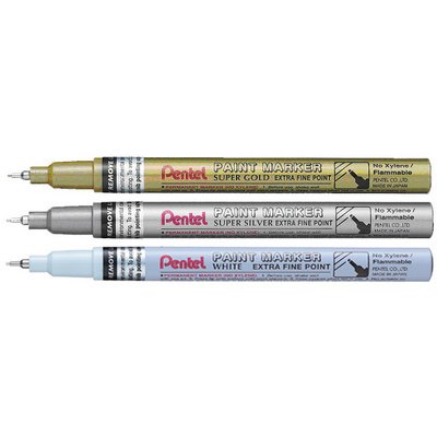 PENTEL Marqueur laque PAINT MARKER MMP10, blanc