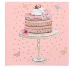 Serviette à motif 'Sweet Dream', 330 x 330 mm