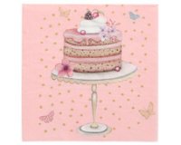 Serviette à motif 'Sweet Dream', 330 x 330 mm