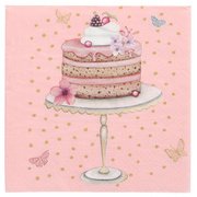 Serviette à motif 'Sweet Dream', 330 x 330 mm