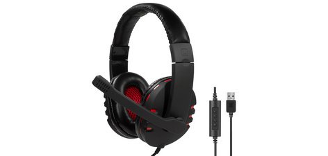 Casque audio USB grande qualité, avec microphone