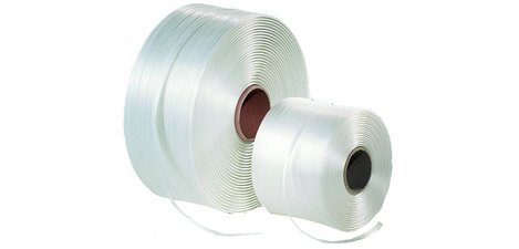 Strapping band, in PET, (w)16 mm, natural
