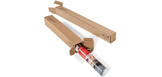 Boîte d'expédition télescopique Multi-Cargo, marron