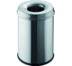 Corbeille à papier en acier 'the guardian'