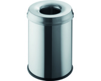 Corbeille à papier en acier 'the guardian', 15 litres