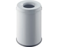 Corbeille à papier en acier 'the guardian', 15 litres