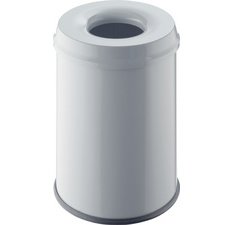 Corbeille à papier en acier 'the guardian', 15 litres