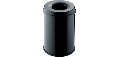 Steel waste basket 'the guardian', 15 liters