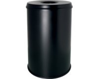 Corbeille à papier en acier 'the guardian', 30 litres