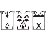 Corbeille à papier en acier 'the guardian'