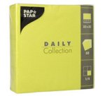 Serviettes, 320 x 320 mm, 3 couches, vert pomme