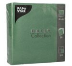 Serviettes, 320 x 320 mm, 3 couches, vert pomme