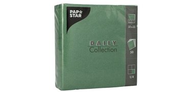 Serviettes, 320 x 320 mm, 3 couches, vert pomme