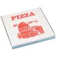 Carton de pizza, carré