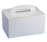 Boîte à déjeuner, avec un grip de préhension