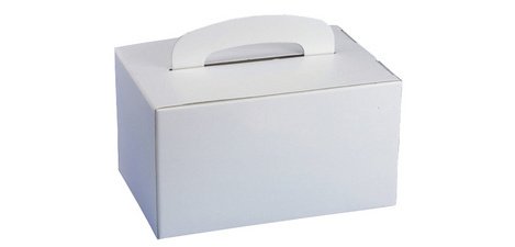 Boîte à déjeuner, avec un grip de préhension