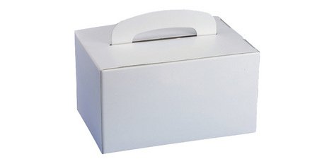 Boîte à déjeuner, avec un grip de préhension