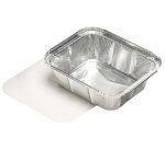 Coupelle en aluminium, avec couvercle, 500 ml