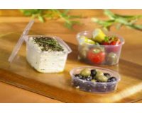 Deksel voor voedingsmiddelenbakje, rechthoekig