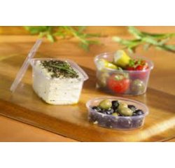 Couvercle pour barquette d'emballage rectangulaire