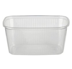 Barquette d'emballage en PP, rectangulaire