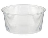 Deksel voor voedingsmiddelenbakje, rond