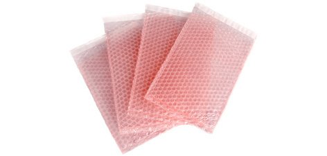 Sachet à bulles d'air, 320x480 mm, antistatique, à rabat