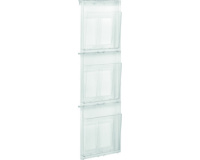 Porte-brochures mural 'the placativ', transparent