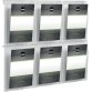 Porte-brochures mural 'the placativ', transparent
